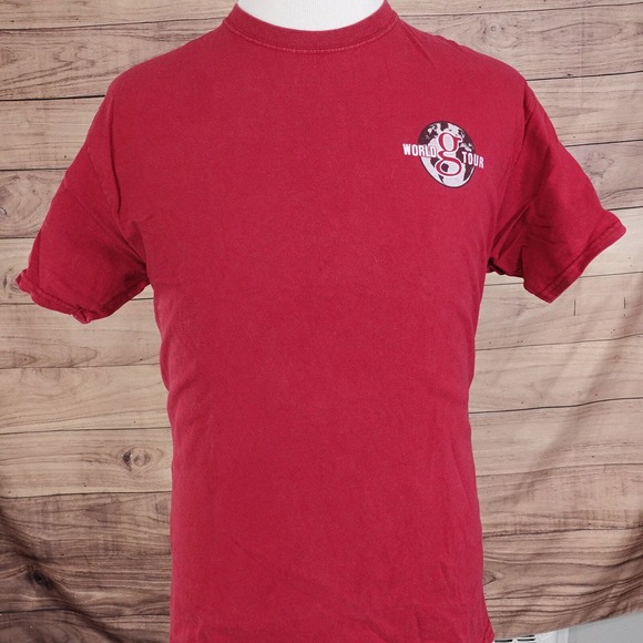 GARTH BROOKS TRISHA YEARWOOD WORLD TOUR ST LOUIS CONCERT BAND COUNTRY T-SHIRT L - Picture 3 of 6